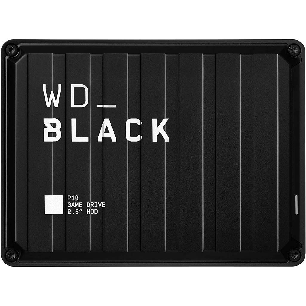 HD WD Black Externo Portátil Game Drive P10 2TB, USB 3.2