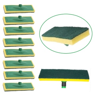 Esfregão c/ 8 uni Limpa Azulejo limpeza Pesada Limpa Tudo Faxina Esponja