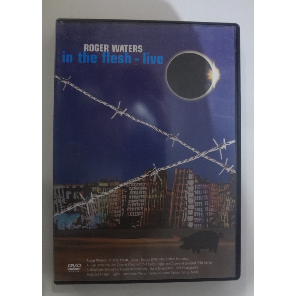 DVD ROGER WATER IN THE FLESH - LIVE