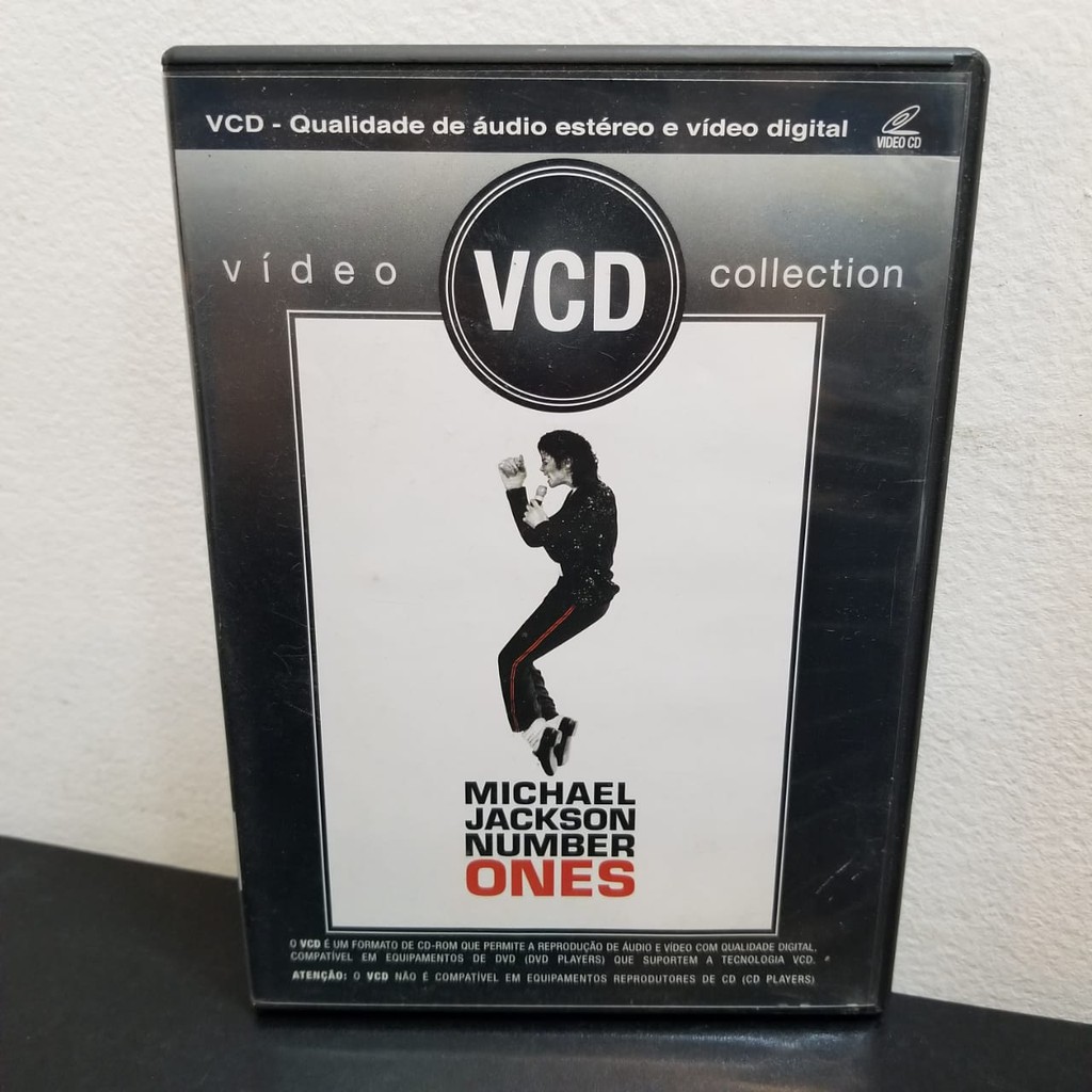 DVD VCD Duplo Michael Jackson - Number Ones - Raríssimo | Shopee Brasil