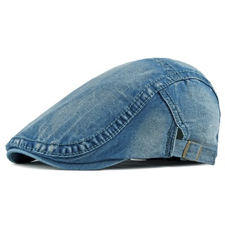 Boina Jeans Lavado / Chapéu Unissex Casual De Primavera / Verão Para Masculino / Mulheres