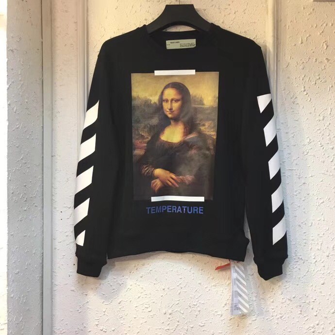 moletom off white monalisa