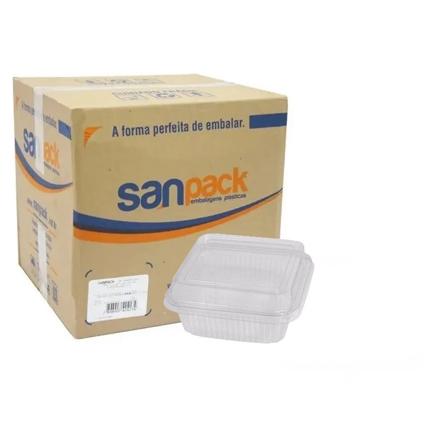 Embalagem Quadrado P/ Doce Pequeno Sanpack S-641 C/300