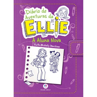 Livro - Diário de aventuras da Ellie - A aluna nova - Livro 2 - Capa comum em Oferta na Shopee