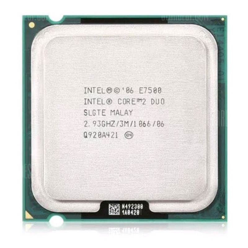 Processador Intel Core 2 Duo E7500 2.93Ghz LGA775 + Pasta Térmica