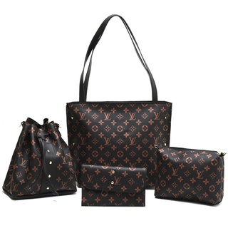 kit bolsa lv sacola saco necessaire transversal e carteira promoção