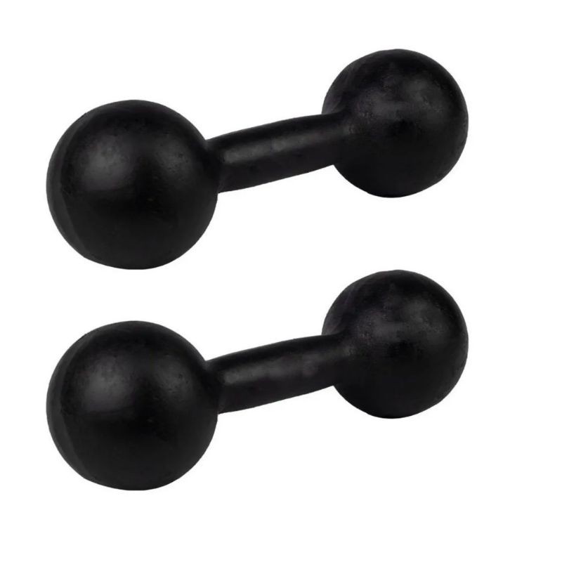 halter halteres par 2kg pintado total 4kg promoção