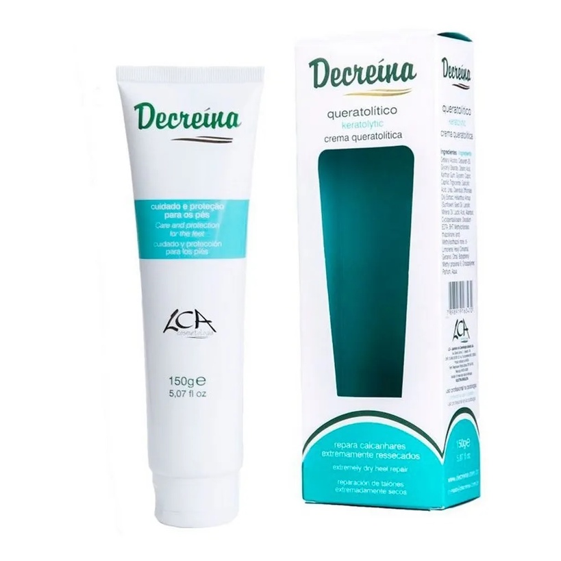 Creme De Fissuras Para Calcanhar - Queratolítico 150gr Decreina em Oferta na Shopee