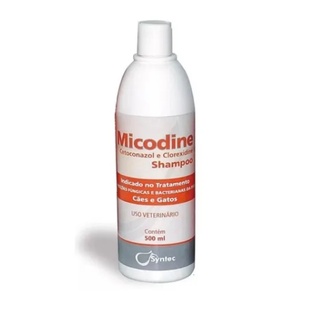 Shampoo - Syntec Micodine - Para Cães E Gatos - 500ml em Oferta na Shopee