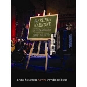 DVD Bruno e Marrone - De Volta Aos Bares Ao Vivo (Orignal e Lacrado)