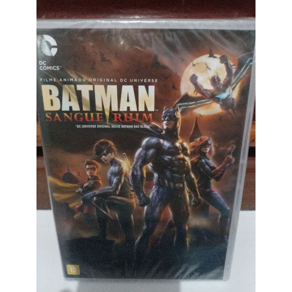 Batman Sangue Ruim DVD (Lacrado) DC Universe | Shopee Brasil