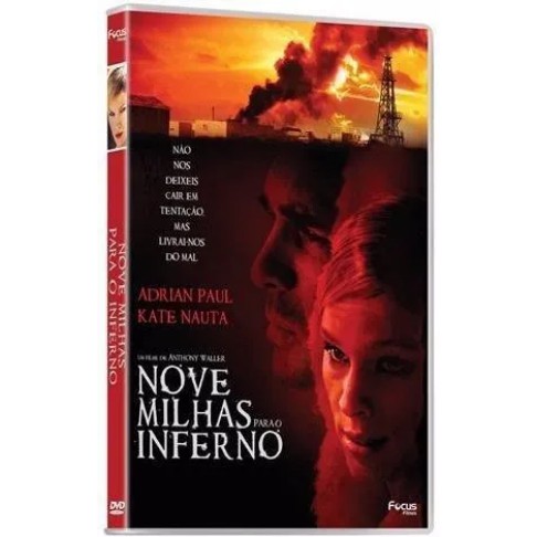 DVD Nove Milhas para o Inferno | Terror Psicológico no Deserto | Original Lacrado
