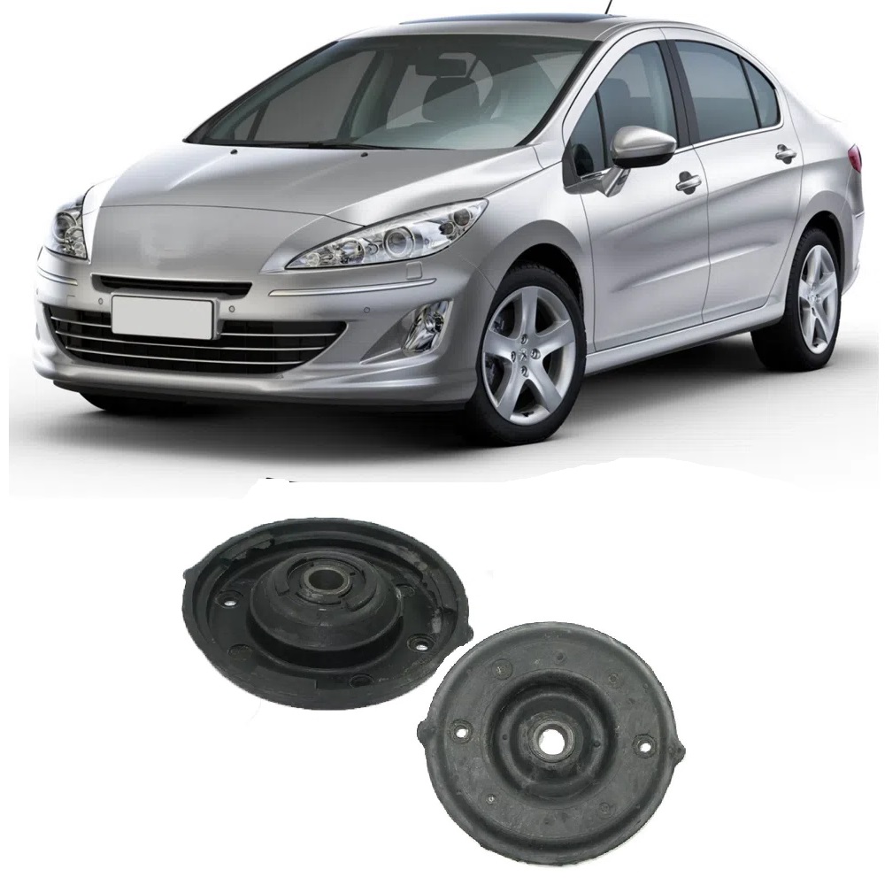 Par Coxim do Amortecedor Peugeot 408 Dianteiro 2010 Até 2019