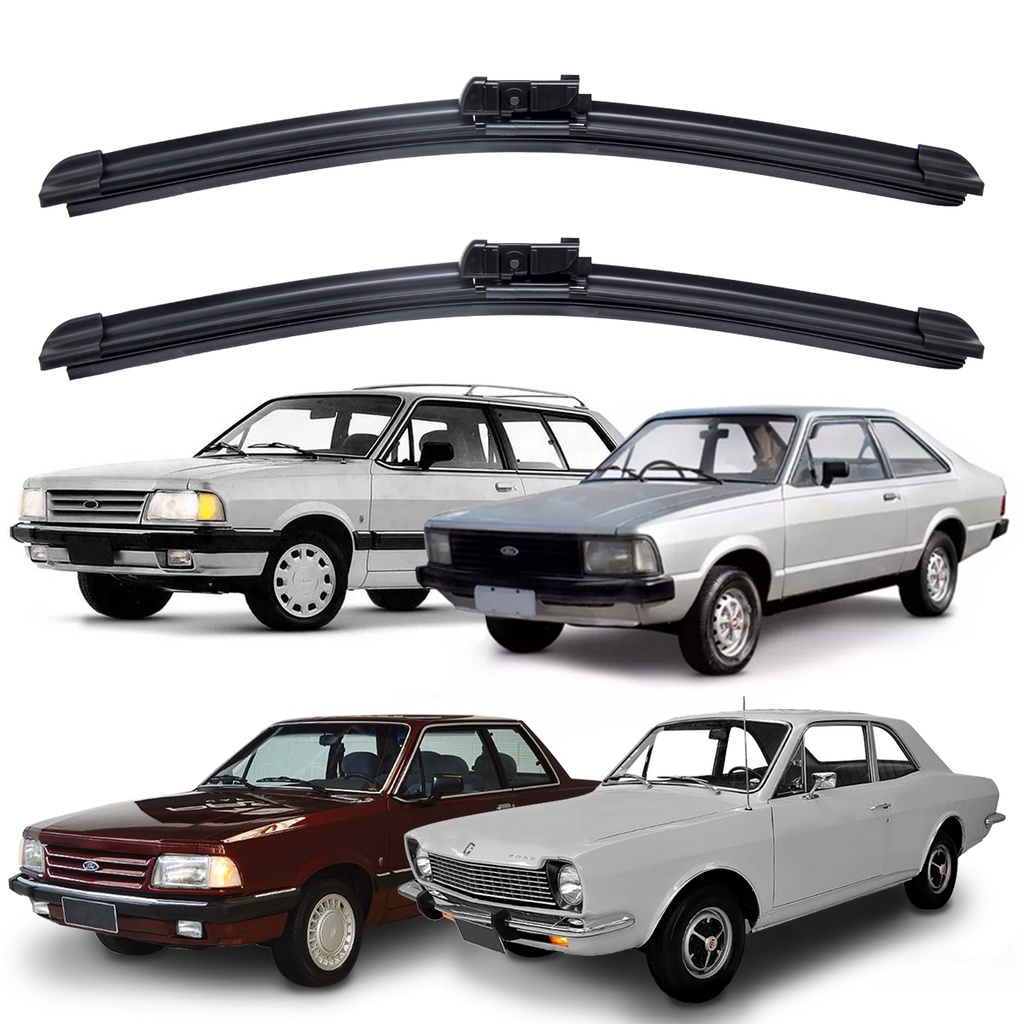 Par Palheta Limpador Para-brisa Ford Belina Corcel Del Rey Kit em Oferta na Shopee