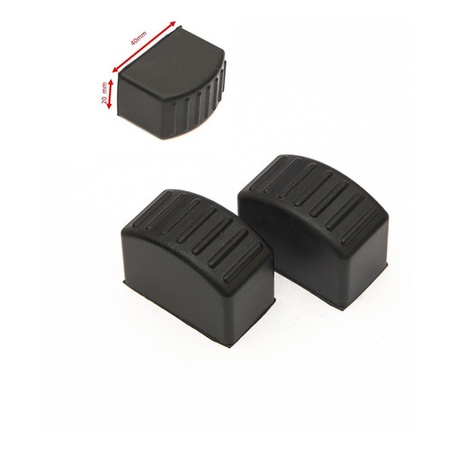 35 Unidades  De Sapata De Borracha Para Escada  40*20