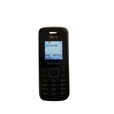 Celular LG B220 Dual SIM 32MB Preto 32MB RAM