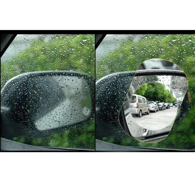 Película protetora para retrovisor contra Reflexos anti-chuva/anti-neblina moto ou carro adaptável com nano tecnologia