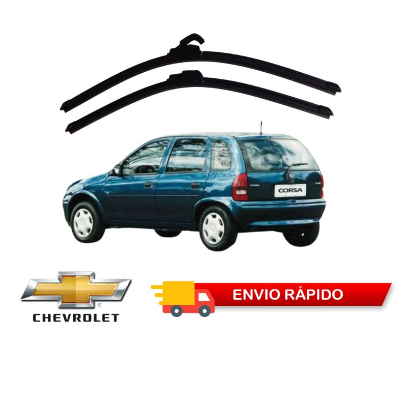 Par Palheta Limpador Parabrisa Dianteiro Corsa Hatch 1994 a 2002 em Oferta na Shopee