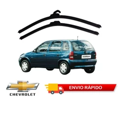 Par Palheta Limpador Parabrisa Dianteiro Corsa Hatch 1994 a 2002