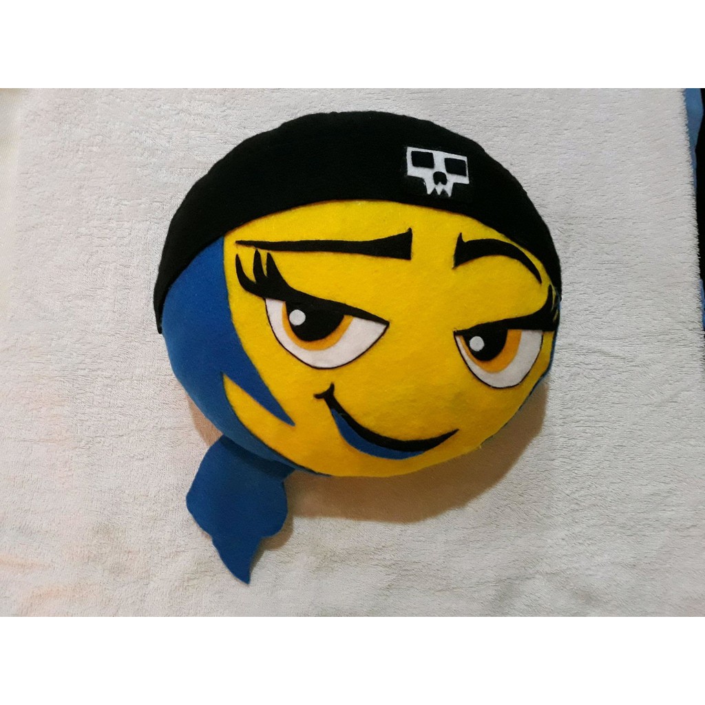Almofada Emoji Rebelde de "Emoji: O Filme' - Decoração / Presente / Natal