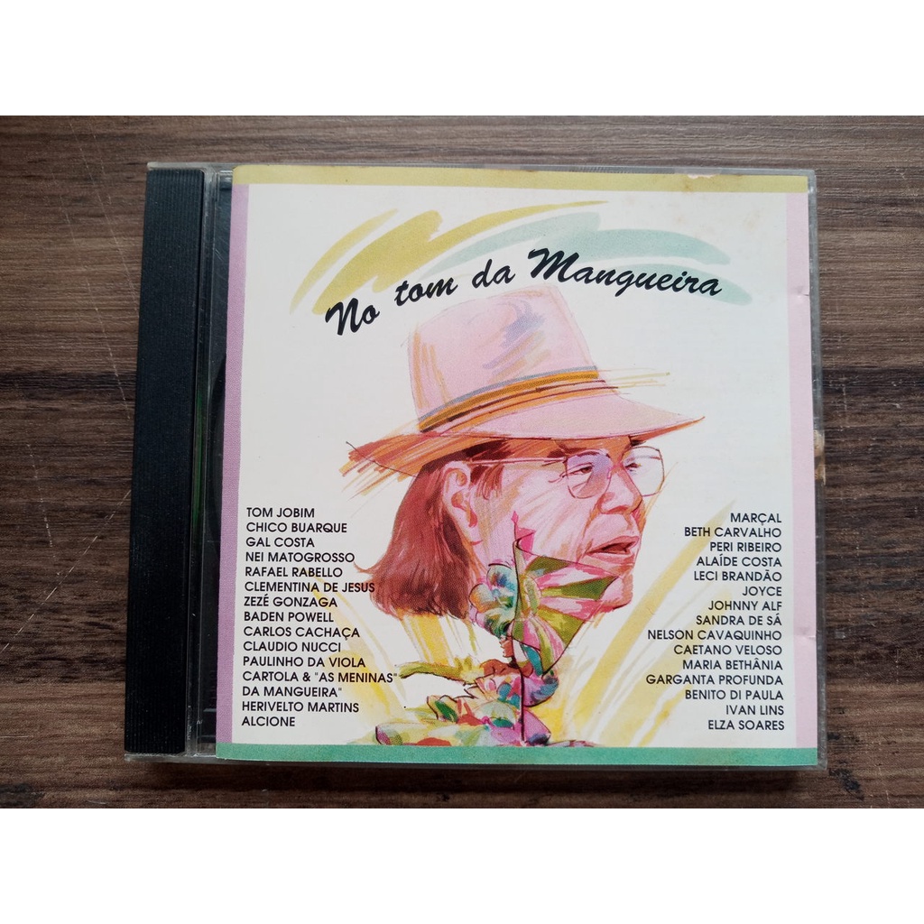 CD No Tom da Mangueira com Tom Jobim, Marçal, Joyce, Nelson Cavaquinho e mais