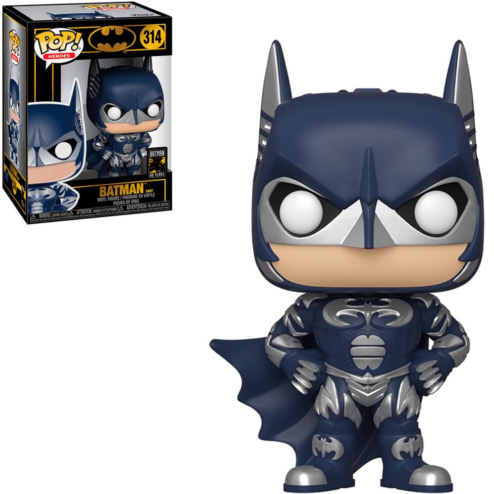 Funko Pop Heroes Batman 80 Years - Batman (1997) 314- Novo Original em Oferta na Shopee