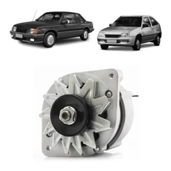 Alternador Gm Monza/kadett/S-10 2.2/blazer 2.2 14v 75a (Polia Estriada) 21019