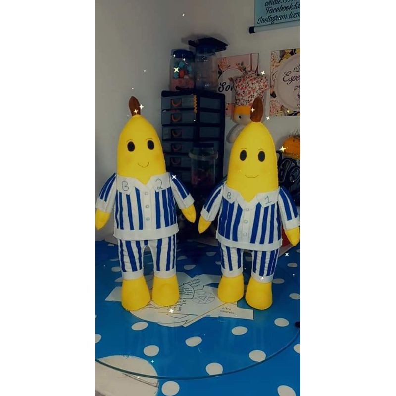 Dupla bananas de pijamas (B1e B2) Shopee Brasil