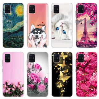 Casing Samsung Galaxy A51 A71 GalaxyA51 GalaxyA71 Case Silicone Soft TPU Printed Phone Case Cover