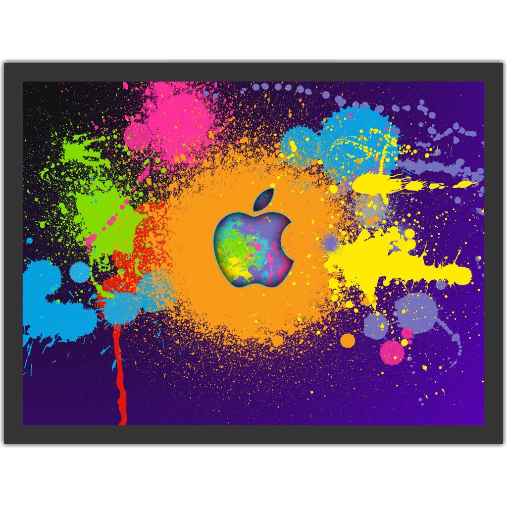 Quadro Decorativo Steve Jobs Apple Informática Salas Decorações Com Moldura T006 P