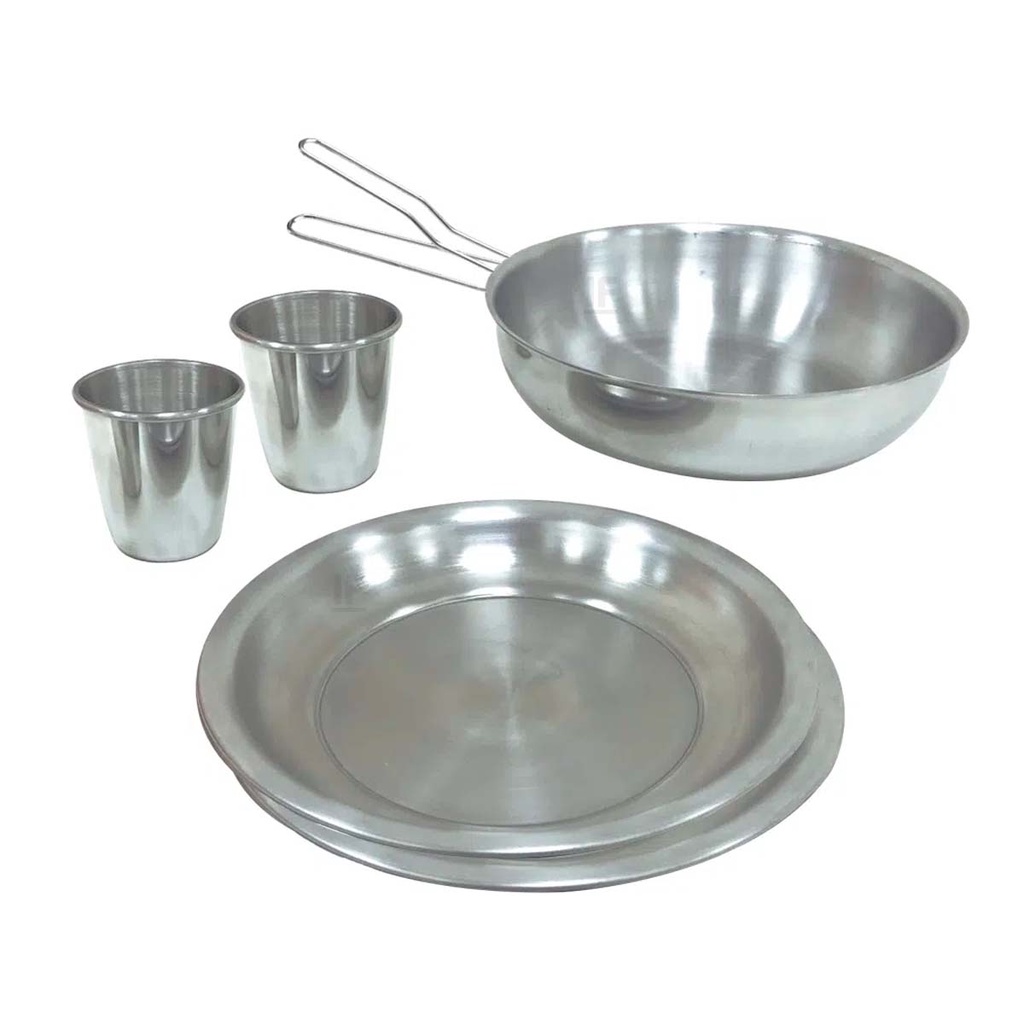 Conjunto Panelas Camping Brunch Unica 5 Peças Nautika