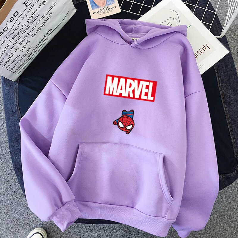 purple marvel hoodie