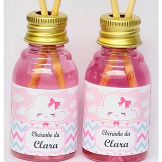 30 Mini Aromatizadores Lembrancinhas Com Personalização Aproximadamente 40 ml em Oferta na Shopee