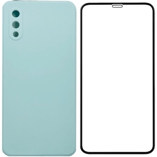 Kit Pelicula 3D Capa Silicone Veludo Compativel A02 A022M