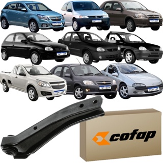 Bandeja Balança Esquerdo Original Cofap Chevrolet Agile 1.4 8v 2009 à 2016 Celta 1.0 2000 à 2009 Corsa Classic Pick Up Montana Tigra em Oferta na Shopee
