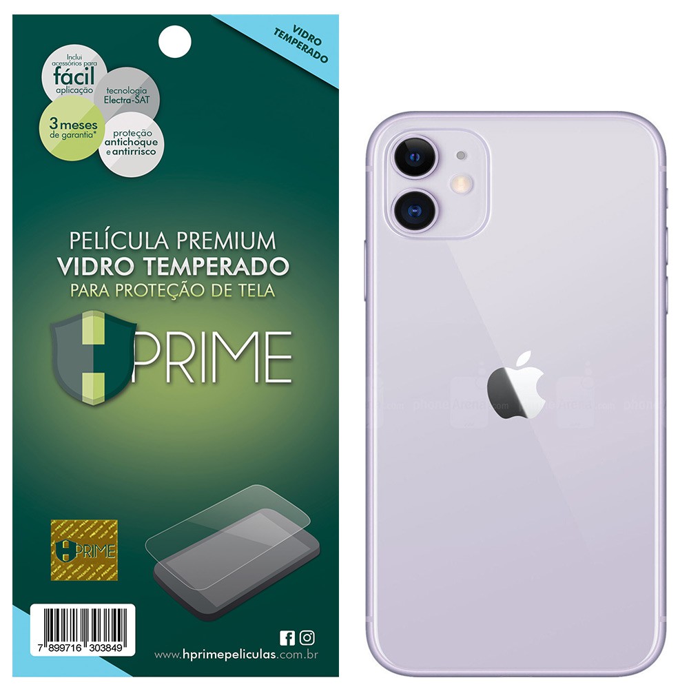 Película Hprime Vidro Temperado Apple iPhone 11 Verso