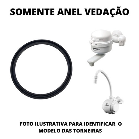 Anel Vedação P/ Torneira Clean / Torneira Versátil Lorenzetti