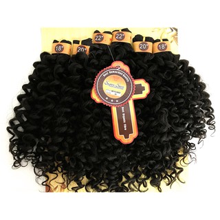 Cabelo 100% Orgânico Cacheado Beyounce - Super Star- 1 Pct