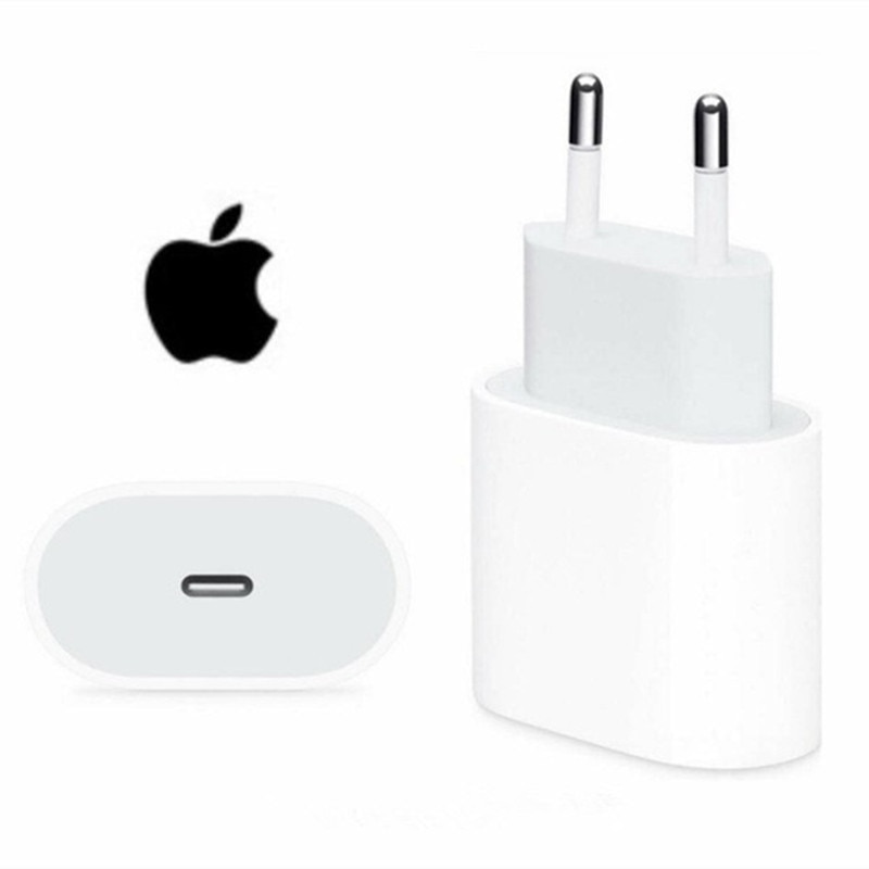 Adaptador De Energia 20w Usb-C Com Caixa Original Da Apple Carregador Adaptador De Carregador Rápido Para Iphone 8 Plus X Xs 11 12 Mini Pro Max em Oferta na Shopee