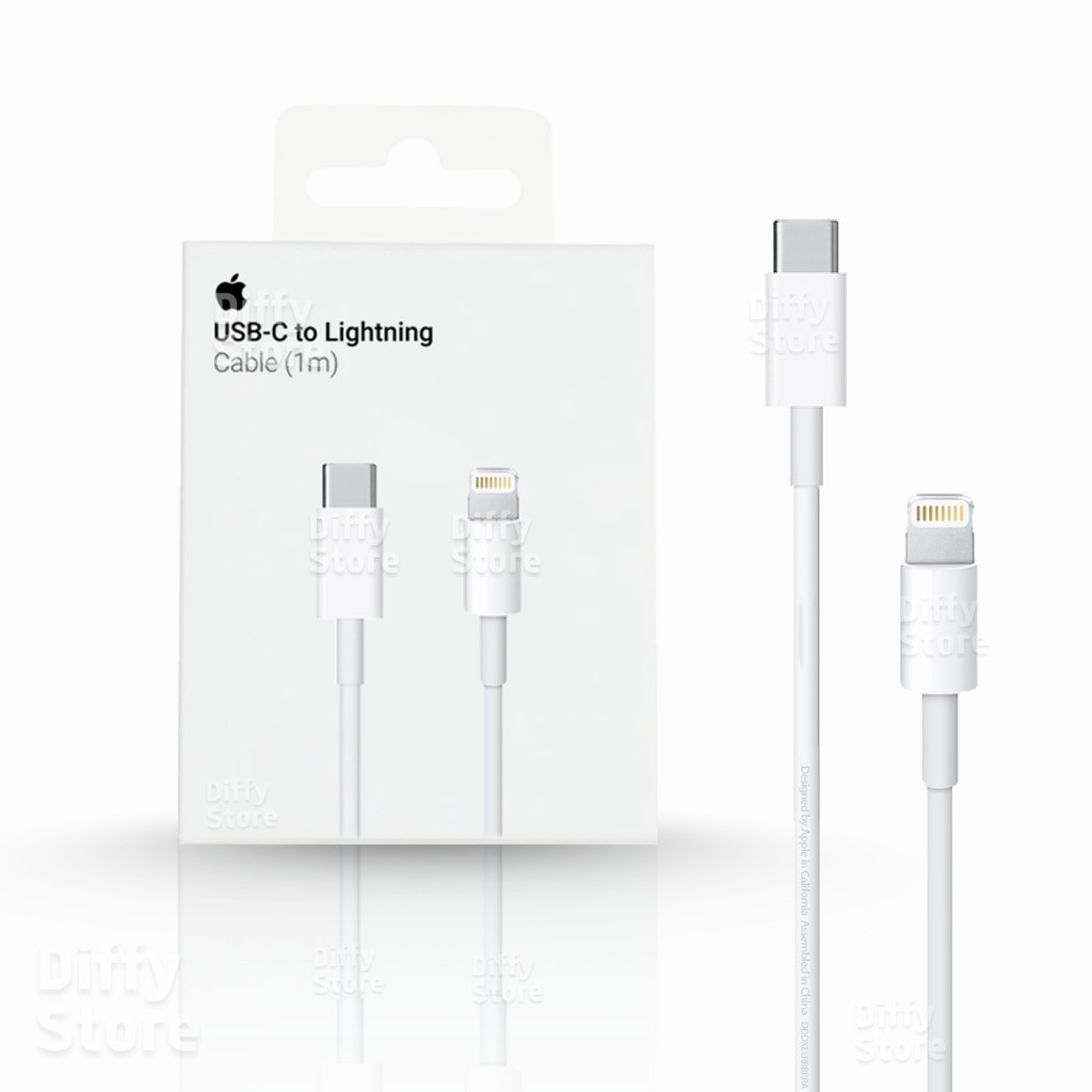 Cabo Lightning iPhone Original - Tipo C - 1 Metro C/ N. Fisc - R$ 91,19