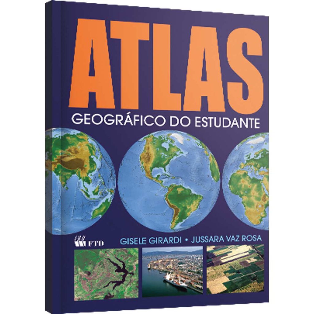 Livro ATLAS Geografico do Estudante 160PGS