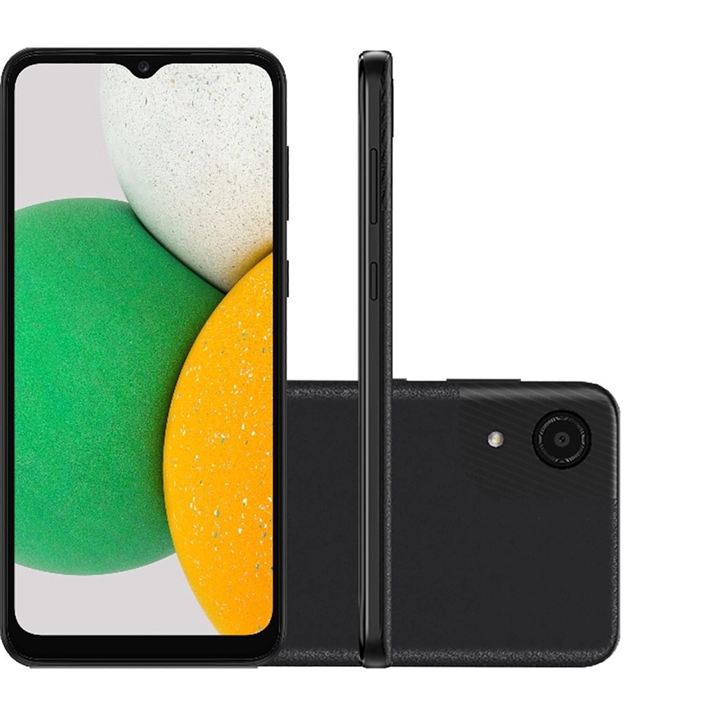 Smartphone Samsung Galaxy A03 Core 32GB 4G Wi-Fi Tela 6.5'' Dual Chip 2GB RAM Câmera 8MP + Selfie 5MP