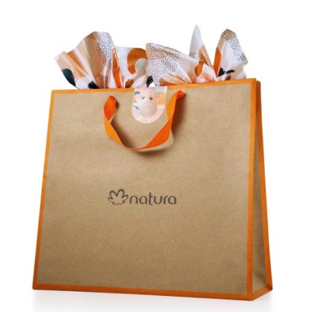 Sacola de Presente Natura | Shopee Brasil