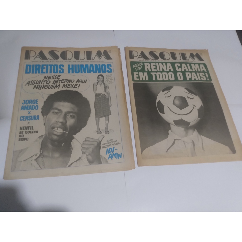 Jornal O Pasquim Millor Joel Silveira Brizola Abdias Nascimento Copa 1978