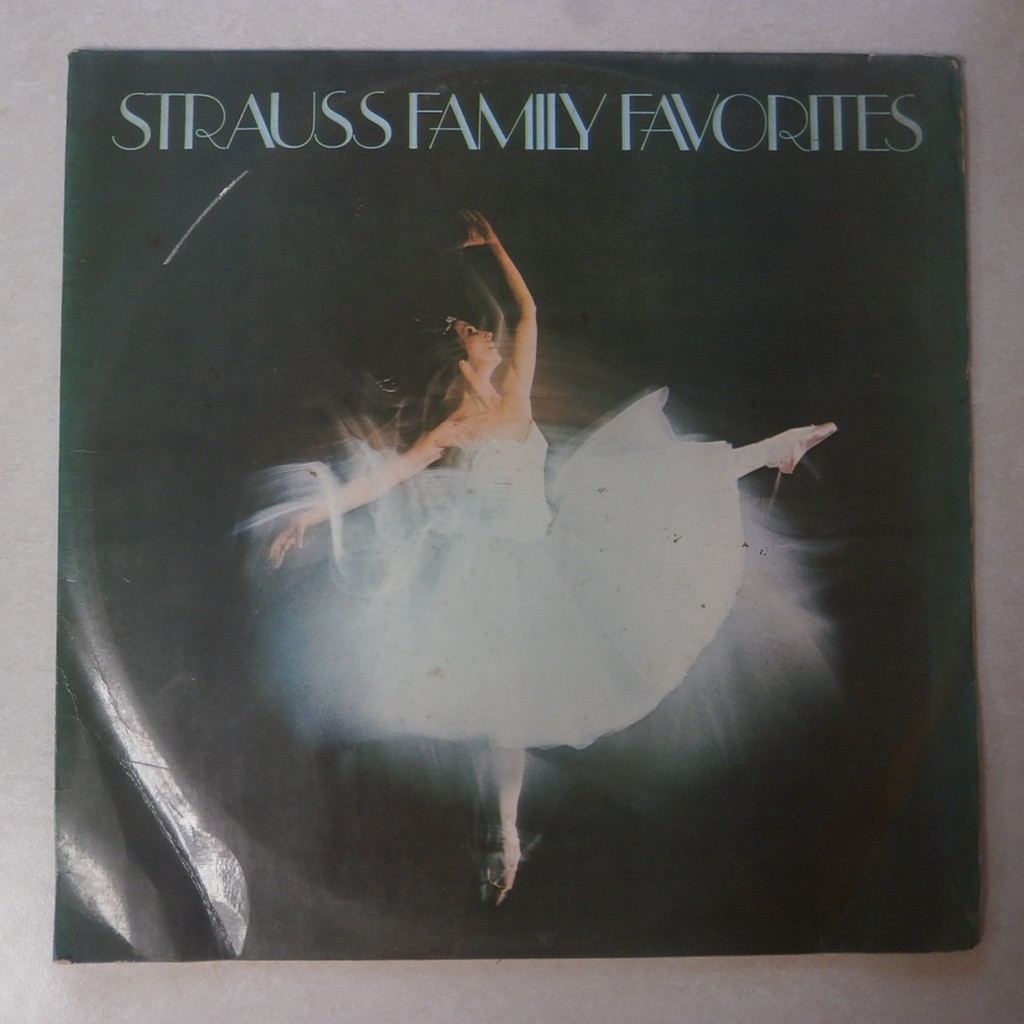 Lp Strauss Family Favorite 1977, disco de vinil