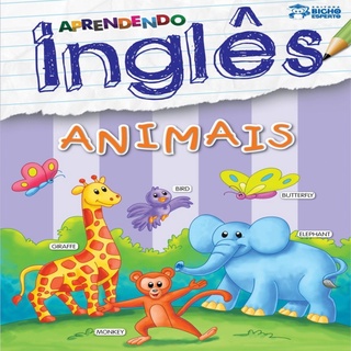 Aprendendo Inglês - Animais Livro Infantil