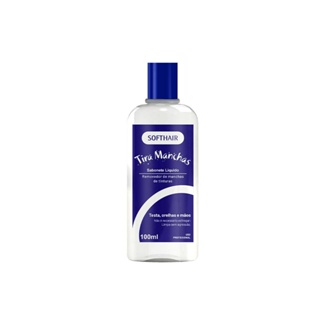 Sabonete Líquido Tira Manchas Removedor de Tintura Soft Hair 100ml em Oferta na Shopee