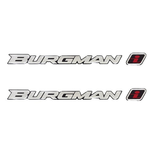 Par de adesivo da carenagem lateral Suzuki Burgman 125i 2011 a 2019