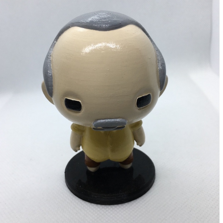 Boneco Colecionavel MESTRE MIYAGI KARATE KID COBRA KAI Figura Decorativa Action Figure Impressão 3d