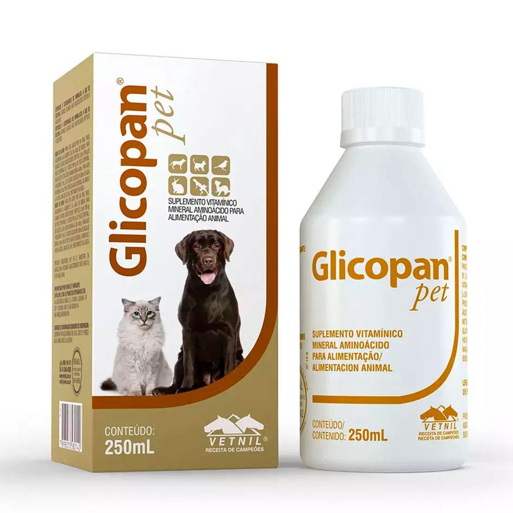 Suplemento Glicopan Pet Vetnil 250ml em Oferta na Shopee
